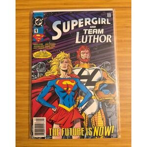 Supergirl and Team Luthor 1 Comic Book DC Comics 1993 Roger Stern June Brigman